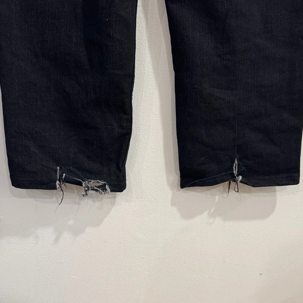 Victorious Black Essential Baggy Jeans Size 32